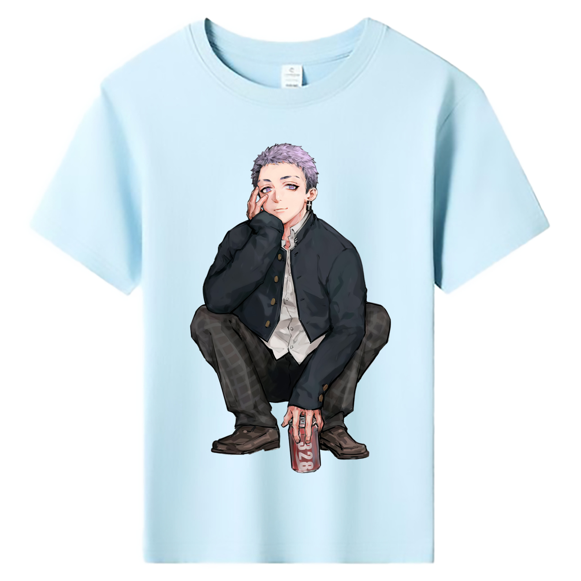 （画像用） 東京リベンジャーズ Tokyo Revengers 綿100％キッズTシャツ（フロントプリント）